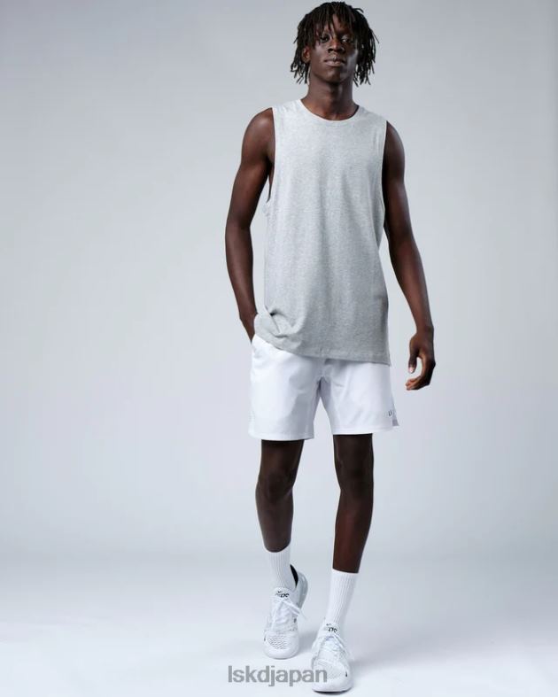 ライバル FLXCOTTON トレーニング フィット タンク - LT グレー マール LSKD 男性 衣服 082HP1011