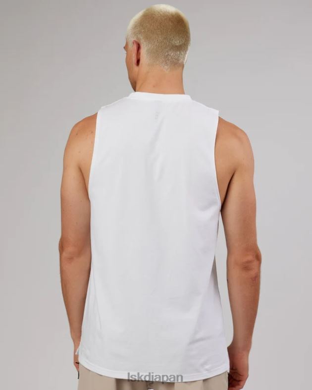 ストレングス FLXDRY トレーニング フィット パフォーマンス タンク - ホワイトトープ LSKD 男性 衣服 082HP1025