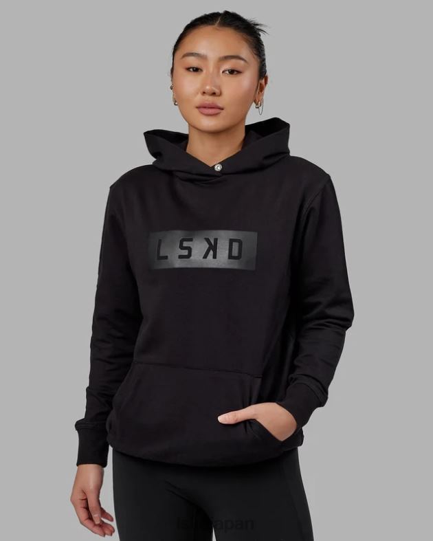 ストレングス FLX フリース パーカー - ブラックブラック LSKD ユニセックス 衣服 082HP338