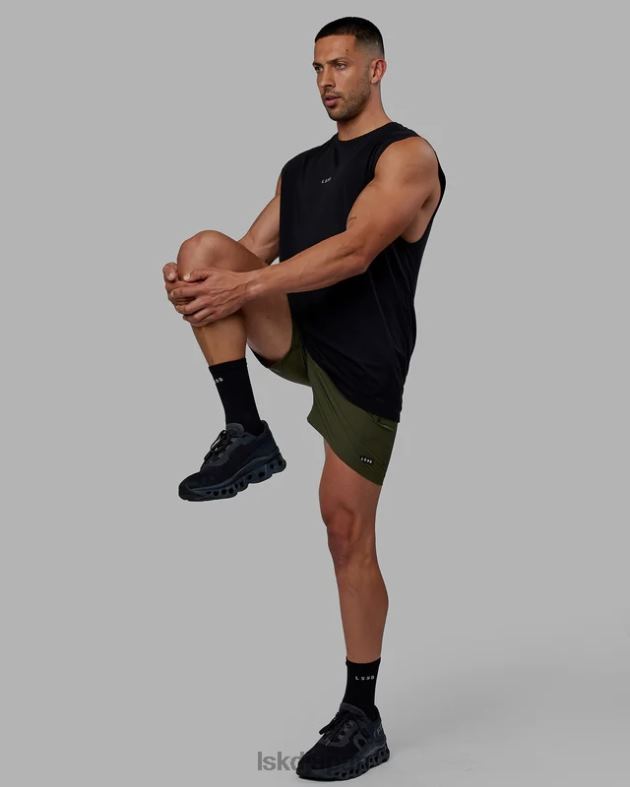 ベース FLXコットンタンク - ブラック LSKD 男性 衣服 082HP991