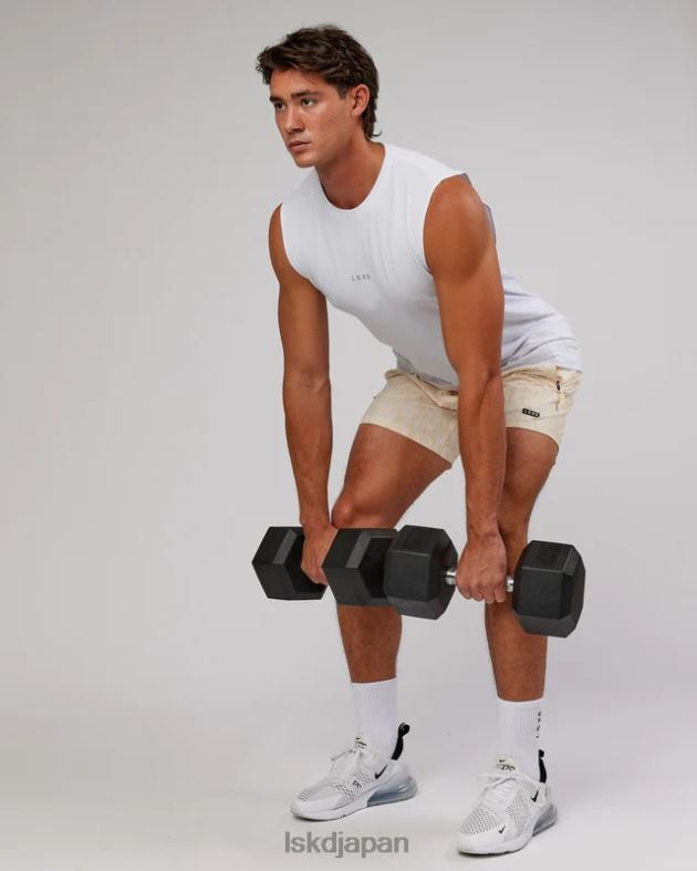 ベース FLXコットンタンク - ホワイト LSKD 男性 衣服 082HP996