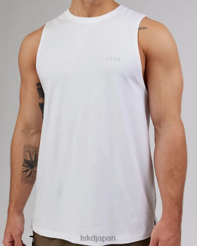 デラックス ピマフレックス タンク - ホワイト LSKD 男性 衣服 082HP1003