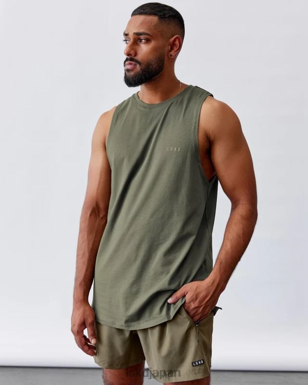 デラックス ピマフレックス タンク - オリーブフェード LSKD 男性 衣服 082HP1008