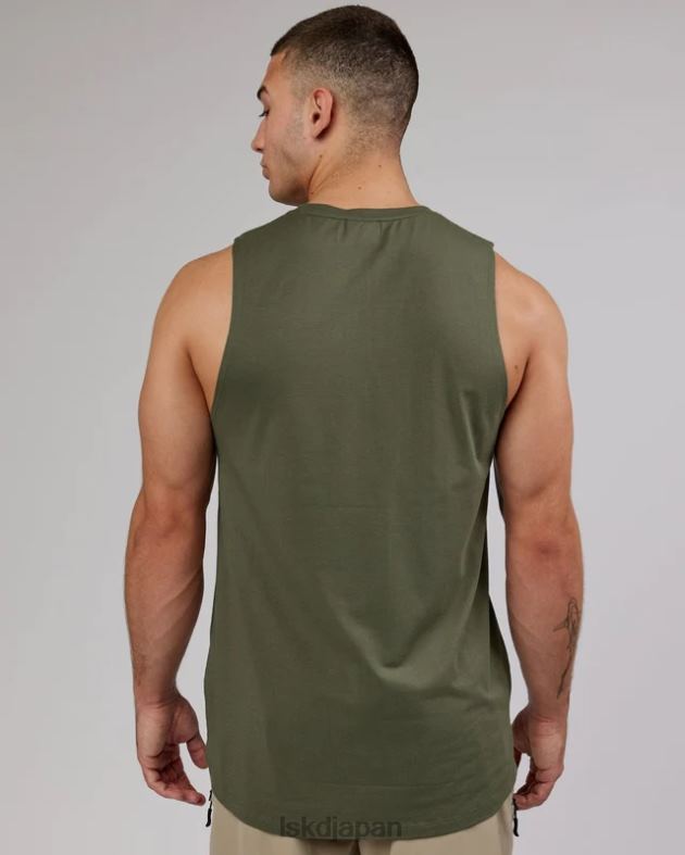 デラックス ピマフレックス タンク - オリーブフェード LSKD 男性 衣服 082HP1008