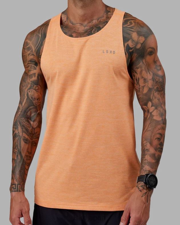 パフォーム ヴェイパーフロクス タンク - タンジェリン マール LSKD 男性 衣服 082HP1009