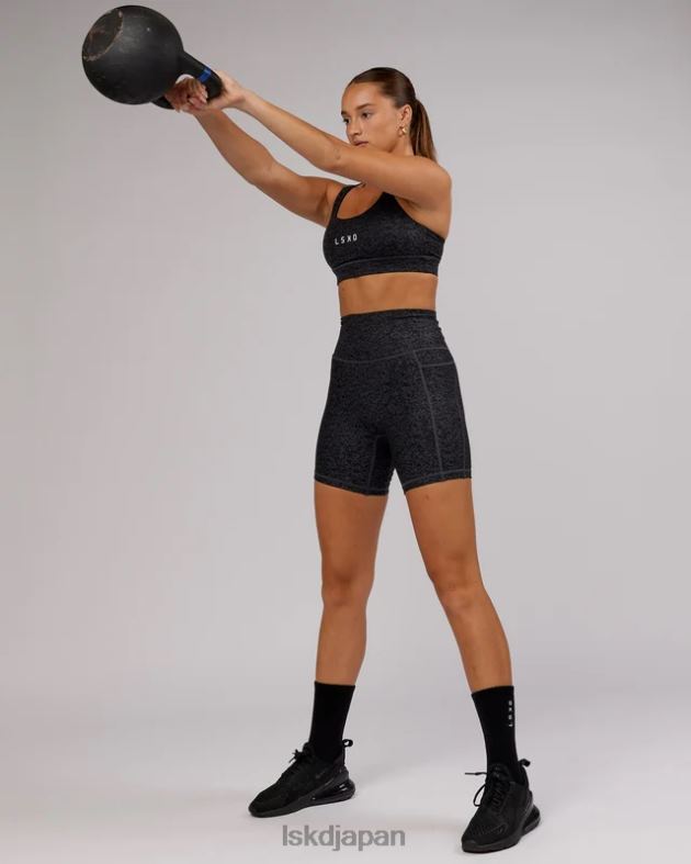 ブリッジスポーツブラ - ブラックエッチング LSKD 女性 衣服 082HP100