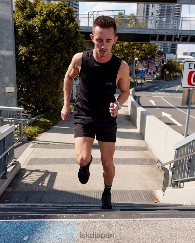 デラックス ピマフレックス タンク - ブラック LSKD 男性 衣服 082HP1010