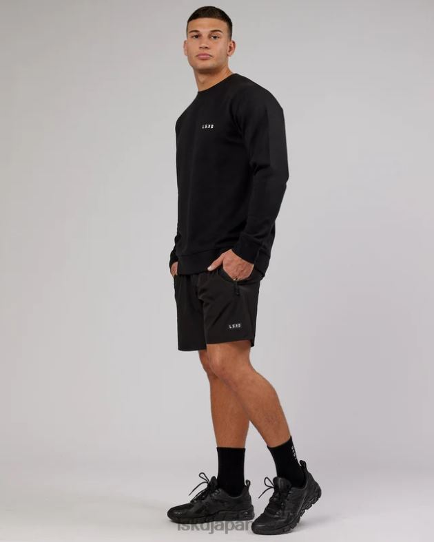 アスリート フォージドフリース セーター - ブラック LSKD 男性 衣服 082HP1028