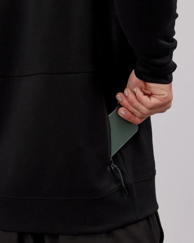 アスリート フォージドフリース セーター - ブラック LSKD 男性 衣服 082HP1028