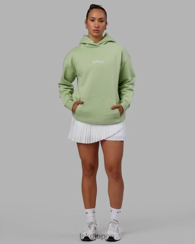 マッドハッピーパーカーオーバーサイズ - グリーンイチジク LSKD 男性 衣服 082HP1031