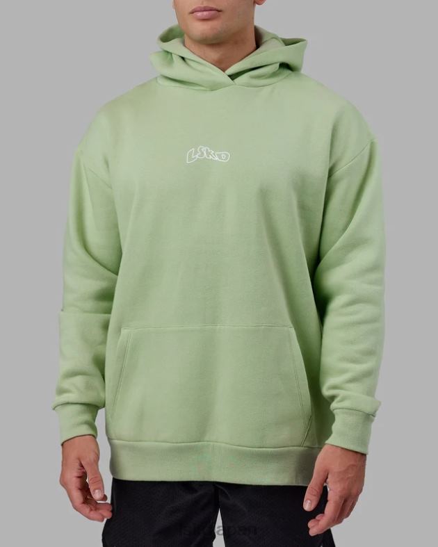 マッドハッピーパーカーオーバーサイズ - グリーンイチジク LSKD 男性 衣服 082HP1031