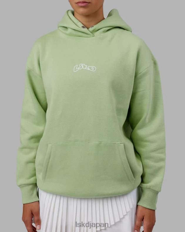 マッドハッピーパーカーオーバーサイズ - グリーンイチジク LSKD 男性 衣服 082HP1031