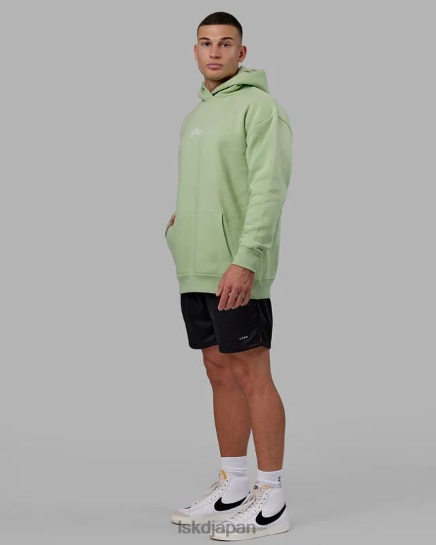 マッドハッピーパーカーオーバーサイズ - グリーンイチジク LSKD 男性 衣服 082HP1031