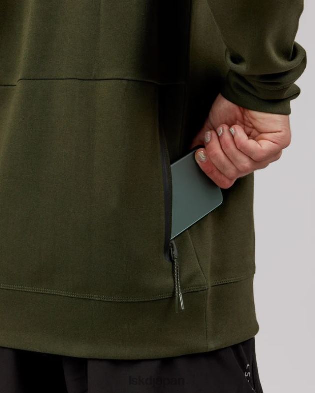 アスリート鍛造フリースセーター - 森の夜 LSKD 男性 衣服 082HP1032