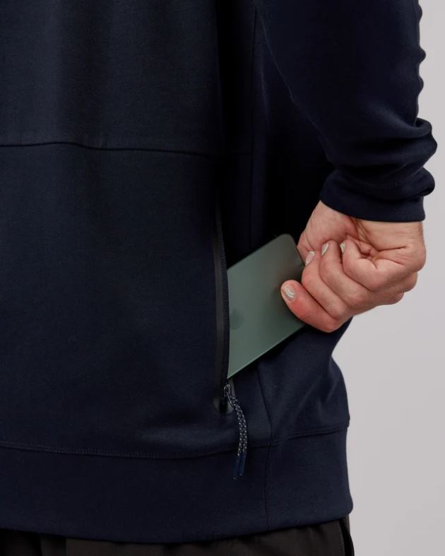 アスリート フォージドフリース セーター - ダークネイビー LSKD 男性 衣服 082HP1035