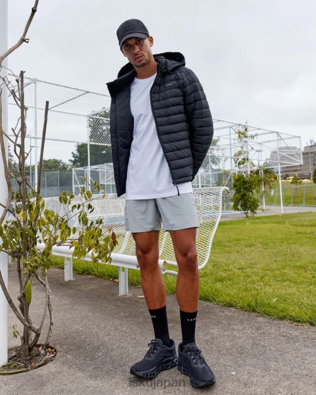 オールデイ パファー ジャケット - ブラック LSKD 男性 衣服 082HP1038