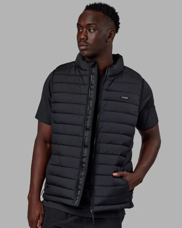 終日ダウンベスト - ブラック LSKD 男性 衣服 082HP1039