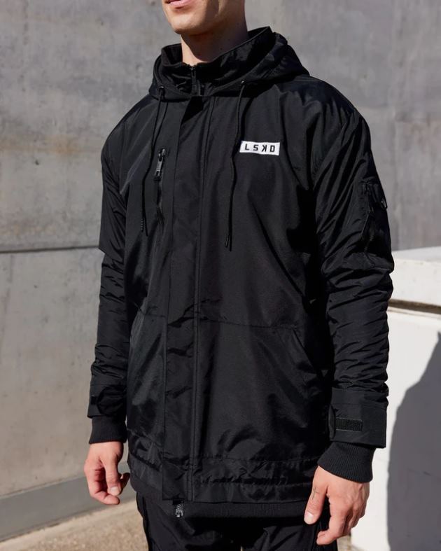 マーシャルジャケット - ブラック LSKD 男性 衣服 082HP1042