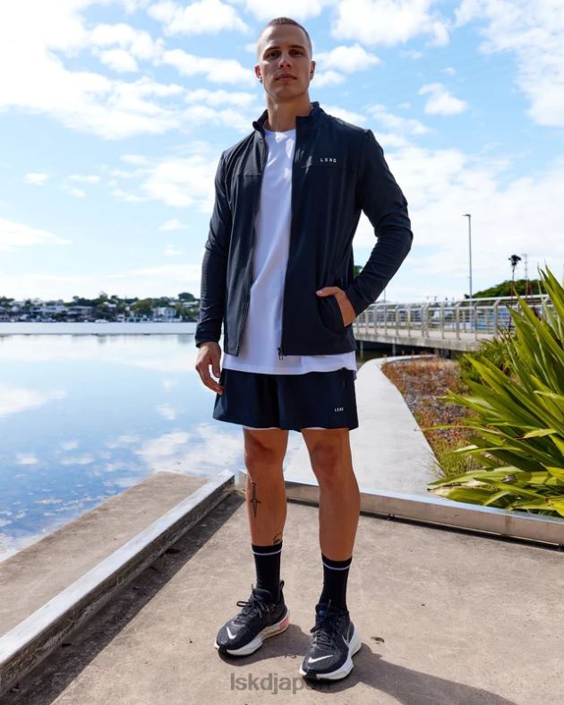 ストライド ジップ スルー パフォーマンス ジャケット - ネイビー LSKD 男性 衣服 082HP1044