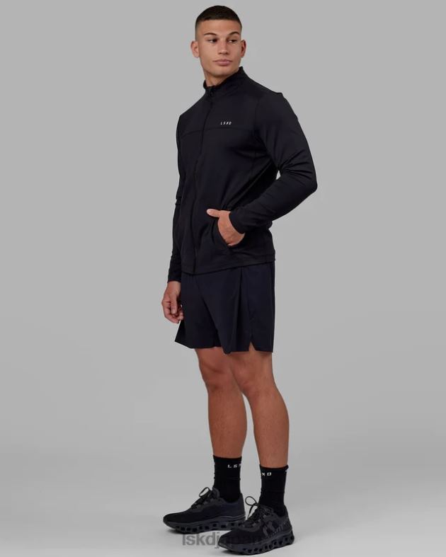 ストライド ジップ スルー パフォーマンス ジャケット - ブラック LSKD 男性 衣服 082HP1045