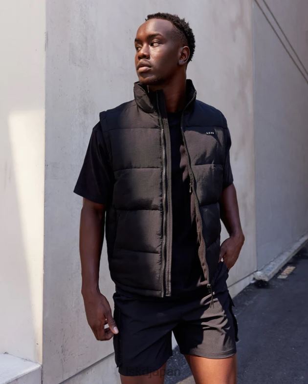 クラシックフグベスト - ブラック LSKD 男性 衣服 082HP1054