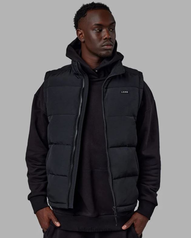 クラシックフグベスト - ブラック LSKD 男性 衣服 082HP1054