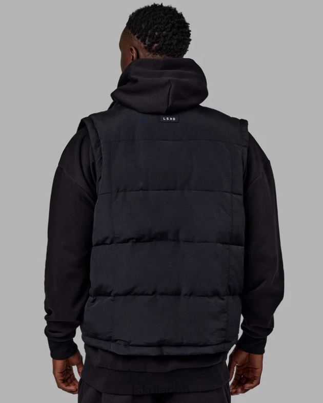 クラシックフグベスト - ブラック LSKD 男性 衣服 082HP1054