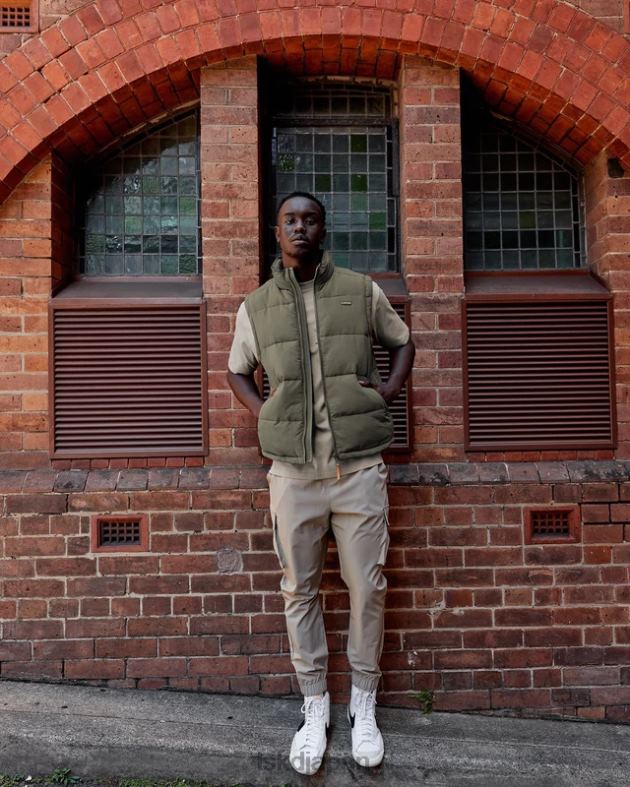 クラシックなフグベスト - ティーリーフ LSKD 男性 衣服 082HP1055