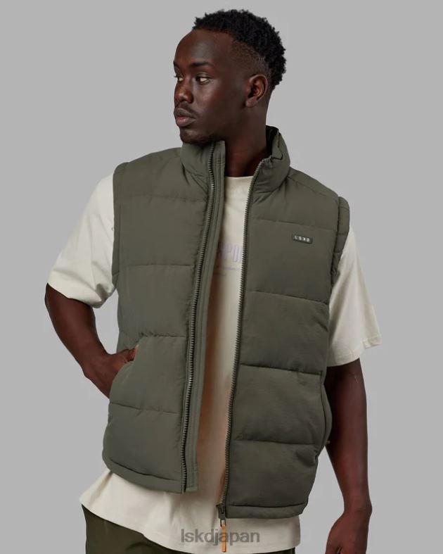 クラシックなフグベスト - ティーリーフ LSKD 男性 衣服 082HP1055