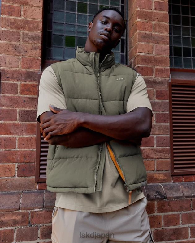 クラシックなフグベスト - ティーリーフ LSKD 男性 衣服 082HP1055