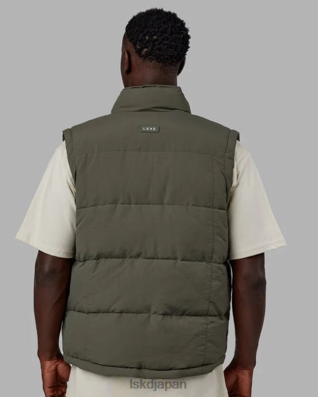 クラシックなフグベスト - ティーリーフ LSKD 男性 衣服 082HP1055