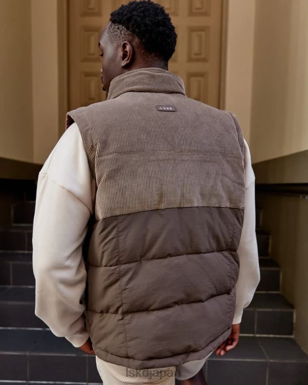 クラシックコードパファーベスト - クルミ-ドングリ LSKD 男性 衣服 082HP1056