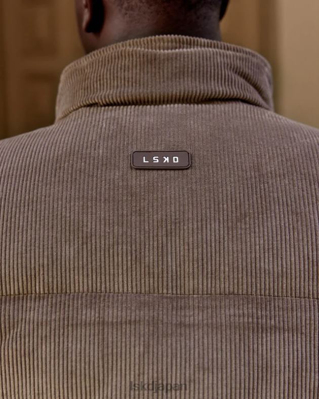 クラシックコードパファーベスト - クルミ-ドングリ LSKD 男性 衣服 082HP1056