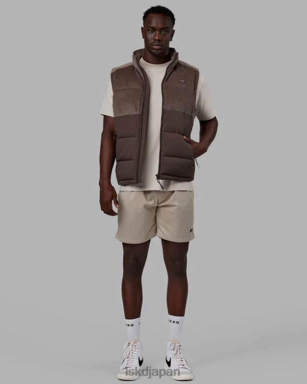 クラシックコードパファーベスト - クルミ-ドングリ LSKD 男性 衣服 082HP1056