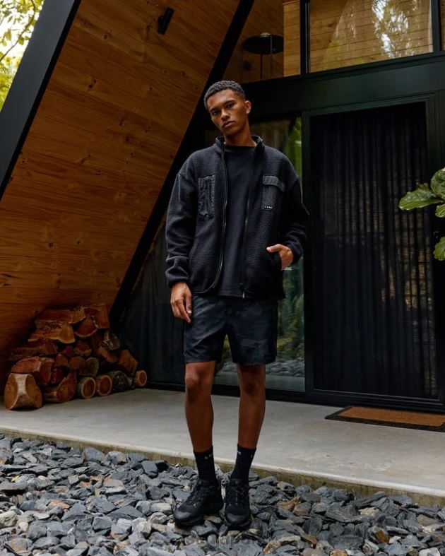 アルパインジャケット - ブラック LSKD 男性 衣服 082HP1058