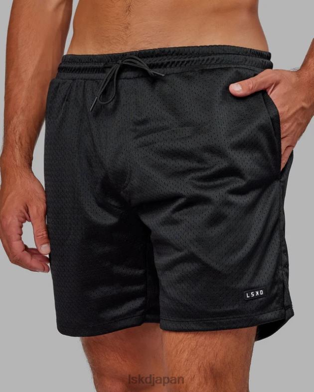 ベーシックメッシュショート - ブラック LSKD 男性 衣服 082HP1070