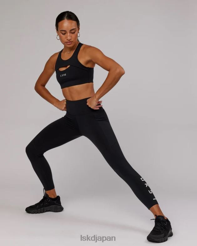 ドリブンスポーツブラ - ブラック LSKD 女性 衣服 082HP108