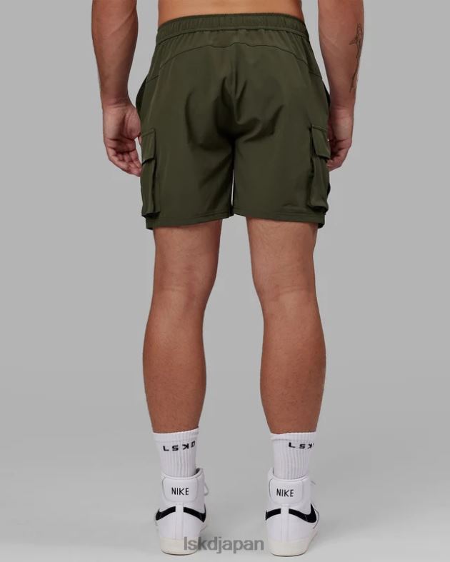 エナジーストレッチパフォーマンスカーゴショート - 森の夜 LSKD 男性 衣服 082HP1099