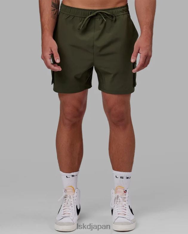 エナジーストレッチパフォーマンスカーゴショート - 森の夜 LSKD 男性 衣服 082HP1099