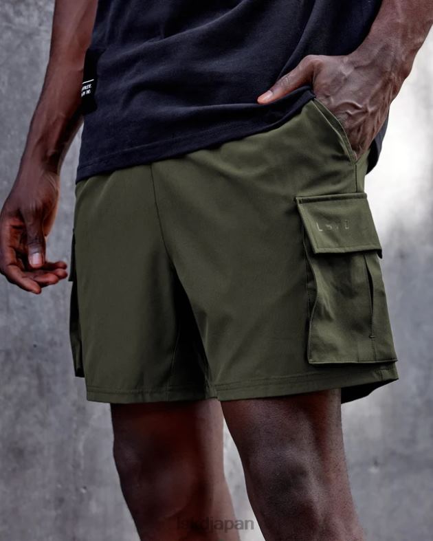 エナジーストレッチパフォーマンスカーゴショート - 森の夜 LSKD 男性 衣服 082HP1099