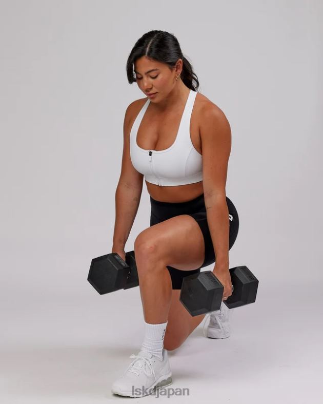 スプリント スポーツブラ - ホワイト LSKD 女性 衣服 082HP109