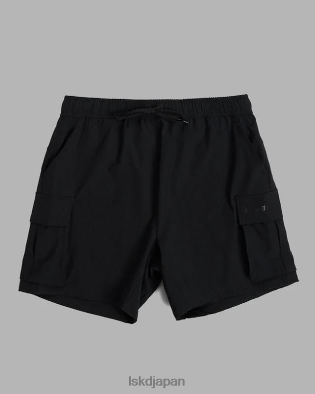 エナジー ストレッチ パフォーマンス カーゴ ショート - ブラック LSKD 男性 衣服 082HP1103
