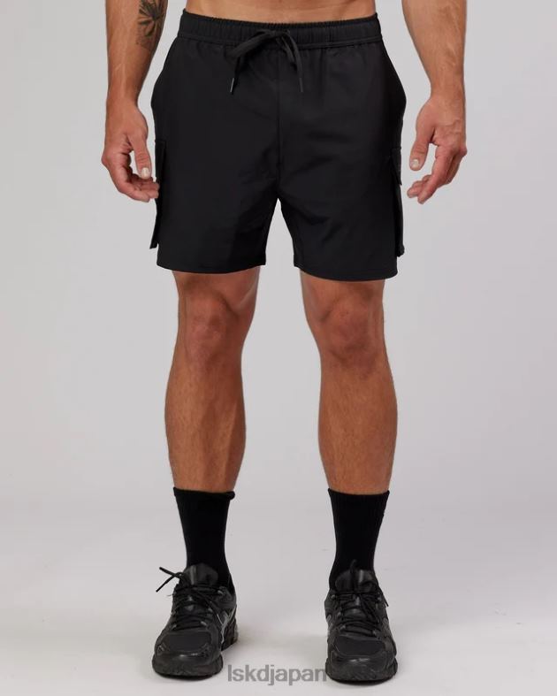 エナジー ストレッチ パフォーマンス カーゴ ショート - ブラック LSKD 男性 衣服 082HP1103
