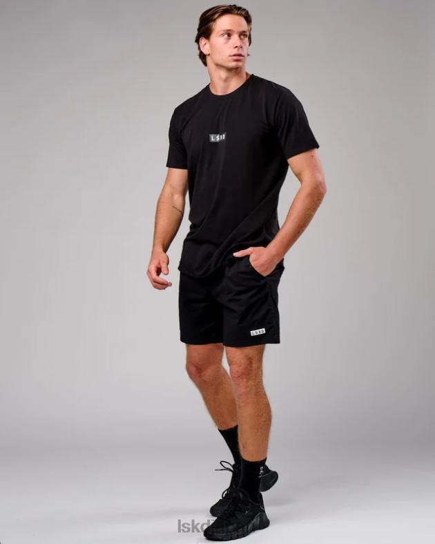 デイリーショート - 白黒 LSKD 男性 衣服 082HP1130