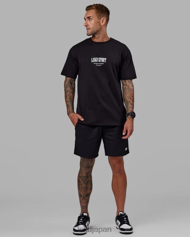 デイリーショート - 白黒 LSKD 男性 衣服 082HP1130
