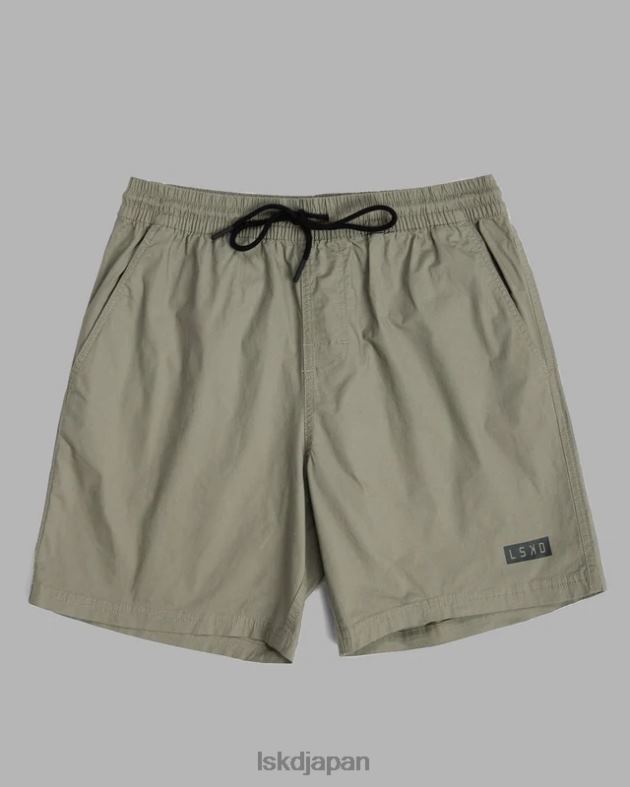 デイリーショート - ダスティオリーブ LSKD 男性 衣服 082HP1132