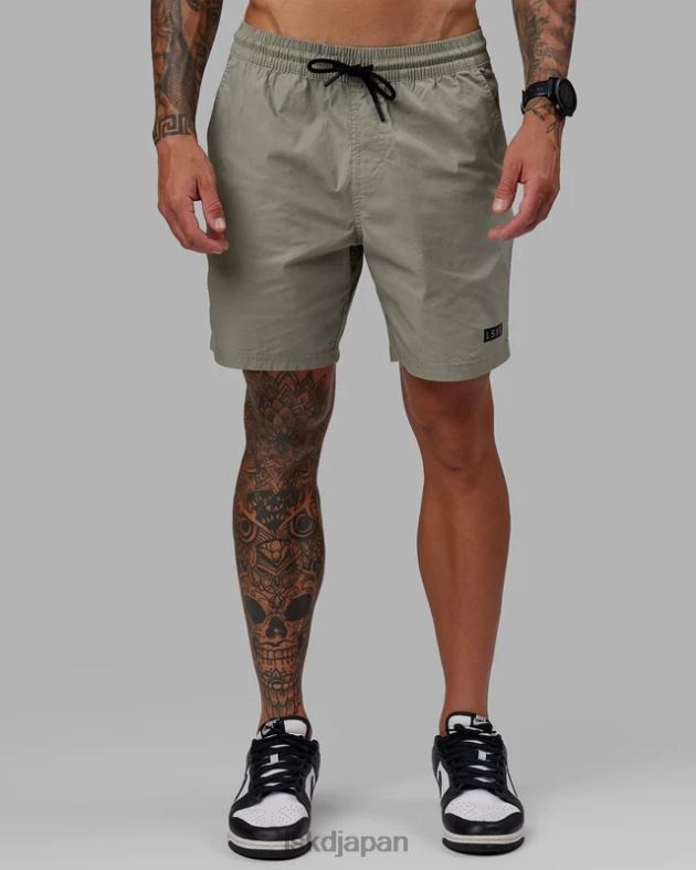 デイリーショート - ダスティオリーブ LSKD 男性 衣服 082HP1132