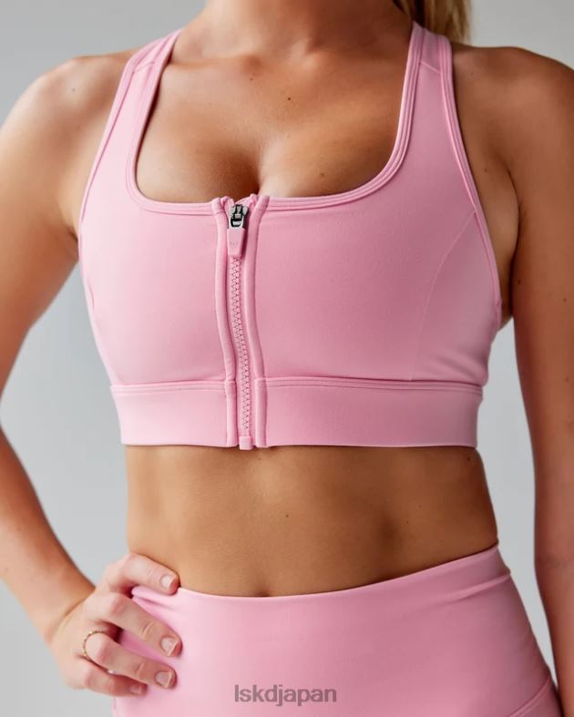 スプリントスポーツブラ - ピンクフロスティング LSKD 女性 衣服 082HP113
