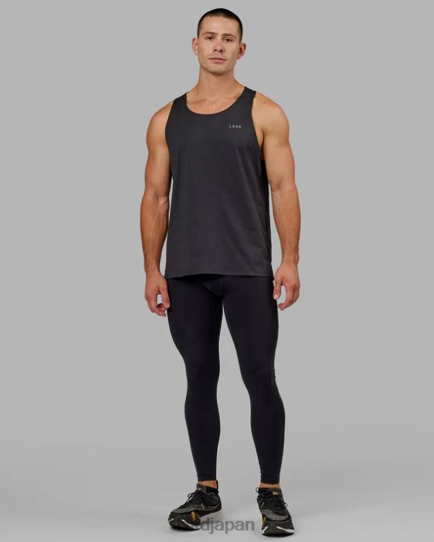 フルレングスをタイトに実行 - 黒 LSKD 男性 衣服 082HP1147