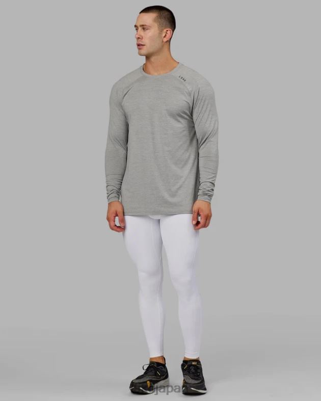 全長をタイトに実行 - ホワイト LSKD 男性 衣服 082HP1149